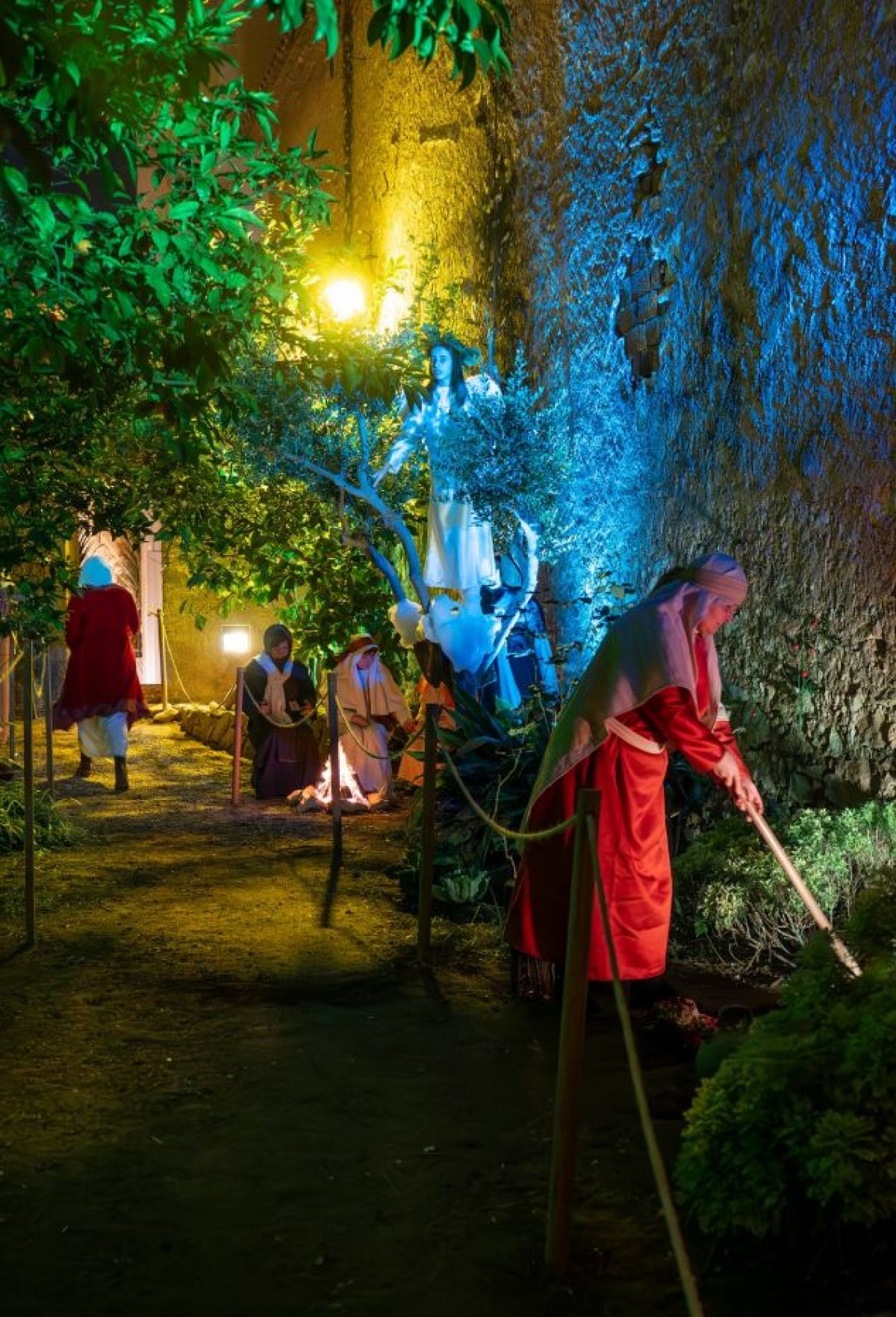 Prop de 2.300 persones visiten el Pessebre Vivent de la Canonja