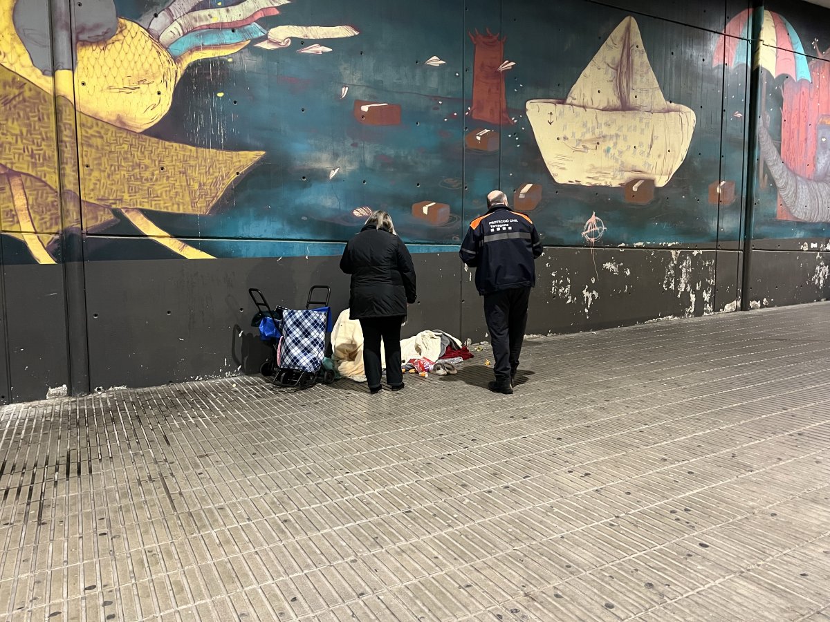 Tarragona avança l'atenció a les persones sense llar davant la previsió de l'onada de fred per als pròxims dies