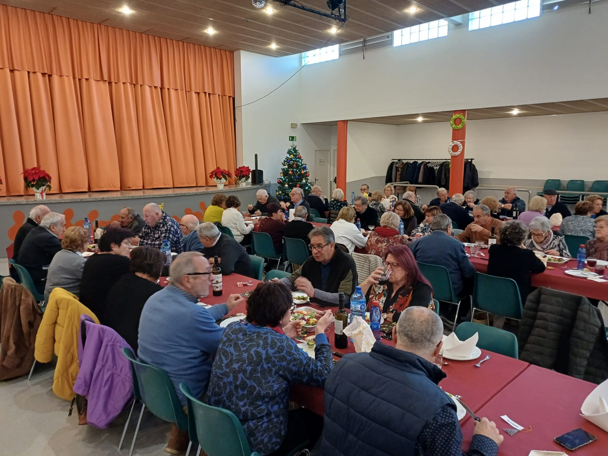 Dinar de Santa Llúcia al Centre Cívic de Sant Jaume de Llierca