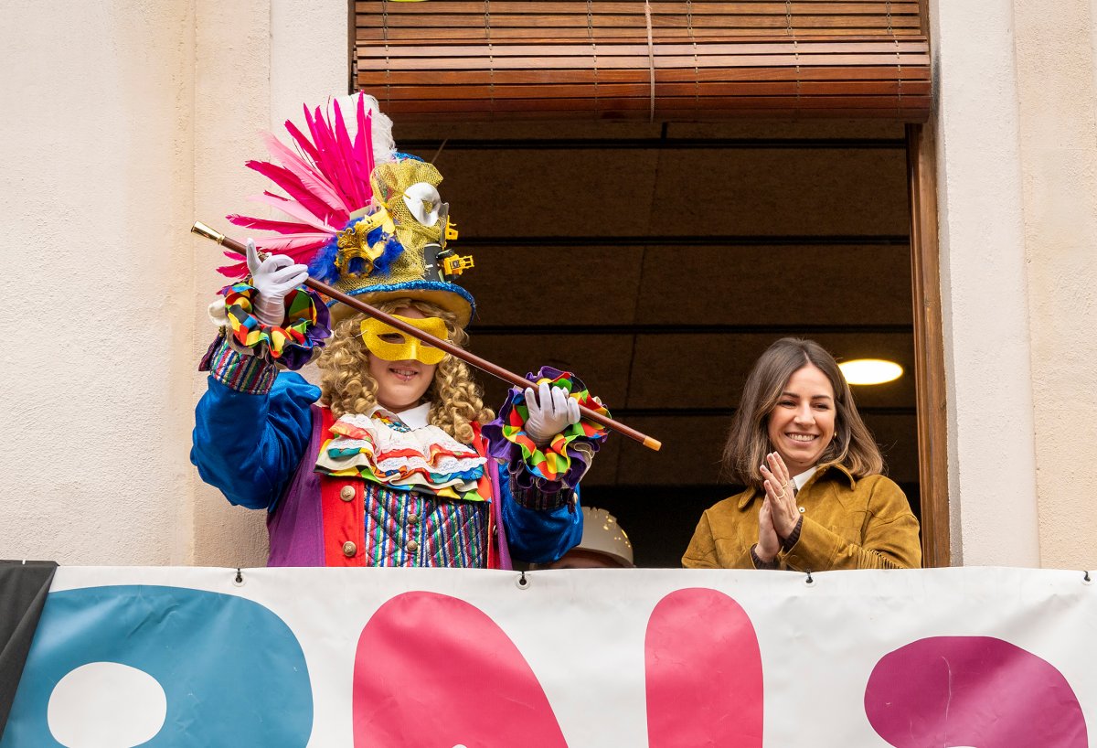 El Rei Carnestoltes pren el poder de la Canonja