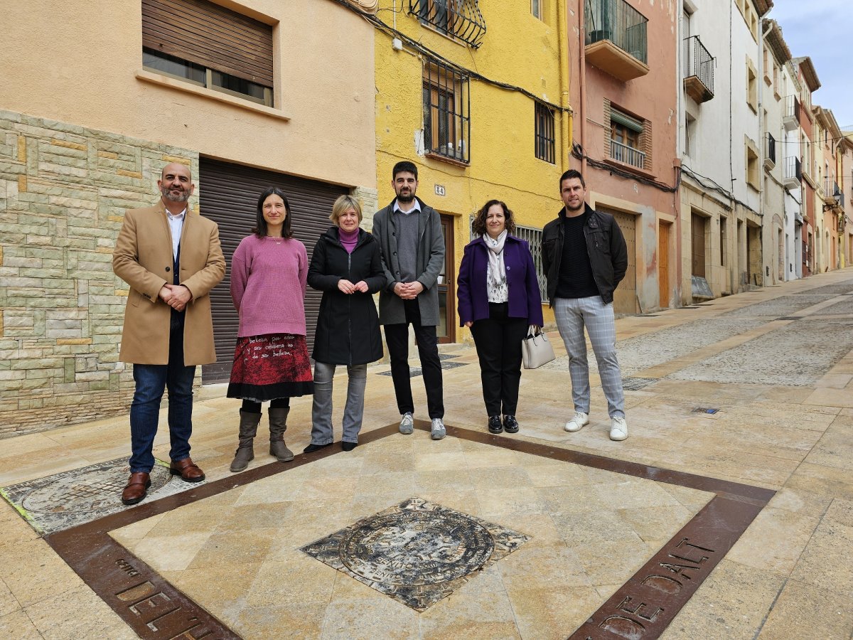 Altafulla remodela dos carrers amb el suport de la Diputació de Tarragona